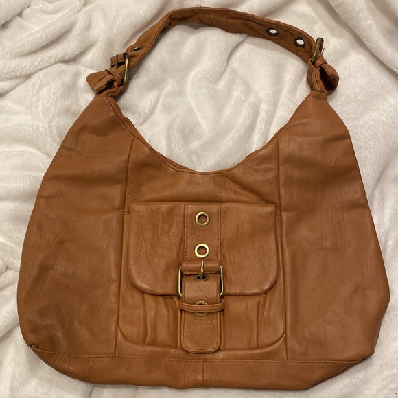 Adrienne Vittadini brown hobo bag - Picture 2 of 10